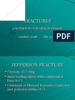 Fractures: (On Which We Will Likely Be Pimped)