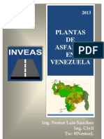 Plantas de Aslfato en Venezuela (INVEAS) - Ing. Nestor Luis Sanchez