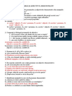 Pronumele Demonstrativ