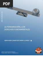 BECHARA LLANOS - Colombia - La Ponderaccion y Los Derechos Fundamentales