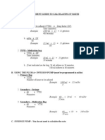 Calc IV Flow Rate