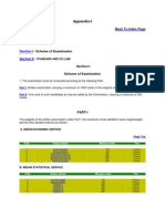 Appendix-I: - Scheme of Examination