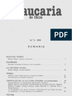 Revista Araucaria de Chile #3