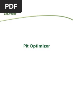 Manual Pit Optimiser