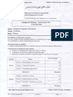 TCE Examen Passage 2011 Synthèse1