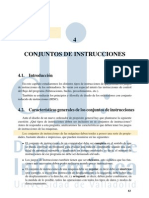 Instrucciones para Transferencia de Datos, Saltos y Subrutinas.