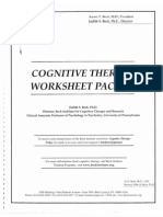 Cognitive Therapy Worksheet Package