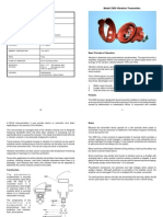 Model 2300 Vibration Transmitter.: Specifications