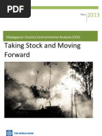 Madagascar Country Environmental Analysis (CEA) - Taking Stock and Moving Forward (World Bank - May 2013)