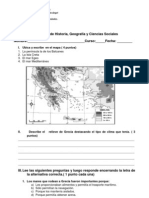 Evaluación La Antigua Grecia Bueno