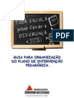 Guia para Orientar A Intervenção Pedagógica