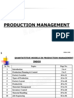 Production Management