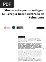 CURSO Terapia Breve Centrada en Soluciones