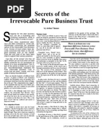 Article - Insurance Sales Magazine 1993