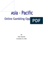 Report On Online Gambling in The Asia Pacific Region