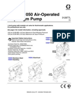 Graco Husky 1050 Diaphragm Pump Manual