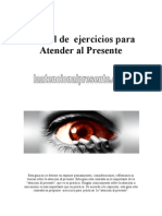 Manual de Ejercicios Atención Al Presente