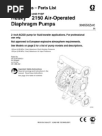 Graco Husky 2150 Diaphragm Pump Manual: POLYPROPYLENE AND PVDF