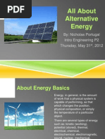 Alternative Energy Presentation - Nicholas Portugal b2