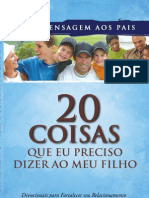 20 Coisas Que Eu Preciso Dizer Ao Meu Filho