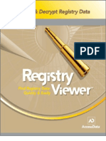 Registry Viewer User Guide