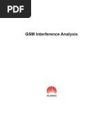 GSM Interference Analysis Huawei