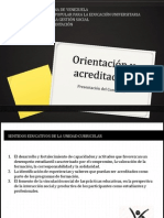 Orientacion y Acreditacion 1