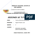 Sesiones Tutoria Final