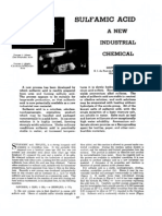 Cupery Sulfamic Acid A New Industrial Chemical