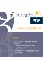 Managing Investment Firms - PQ Version