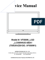 Vf550m - LGD - Lc550wud-Sba1 (T55usvzb1de-.Vf550m1) Service Manual