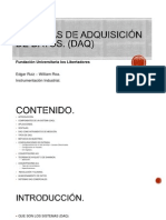 Sistemas de Adquisición de Datos