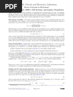 ECE 209: Circuits and Electronics Laboratory: Math Background: ODE's, LTI Systems, and Laplace Transforms