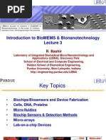 Introduction To Biomems & Bionanotechnology: R. Bashir