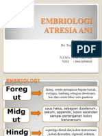 Embriologi Atresia Ani