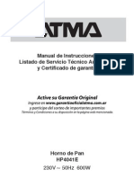 Manual ATMA HP4041 PDF