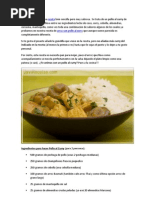 Pollo Al Curry