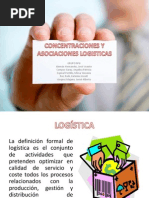 Concentraciones y Asociaciones Logisticas