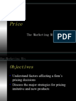 The Marketing Mix-Price