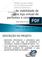 Apresentação Loja Virtual