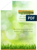 Revitalising Grasslands To Sustain Our Communities: Registration Brochure