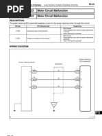 DTC C1523 Motor Circuit Malfunction DTC C1524 Motor Circuit Malfunction