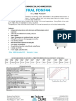 Fral FDNF44 Spec Sheet