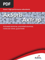 Axsorb Axtrap: Axens' High Performance Adsorbents