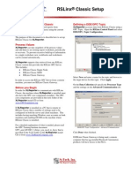 Rslinx Classic Setup: Reporting From Rslinx Classic Defining A Dde/Opc Topic