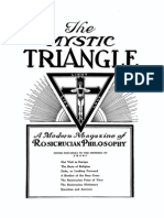 AMORC The Mystic Triangle March 1927 PDF