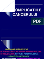 Complicatii Cancer