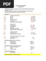 Heat Loss From Pipe