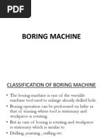 Boring Machine