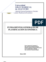 Guia de Fundamentos Generales de Planificacion Economica PDF